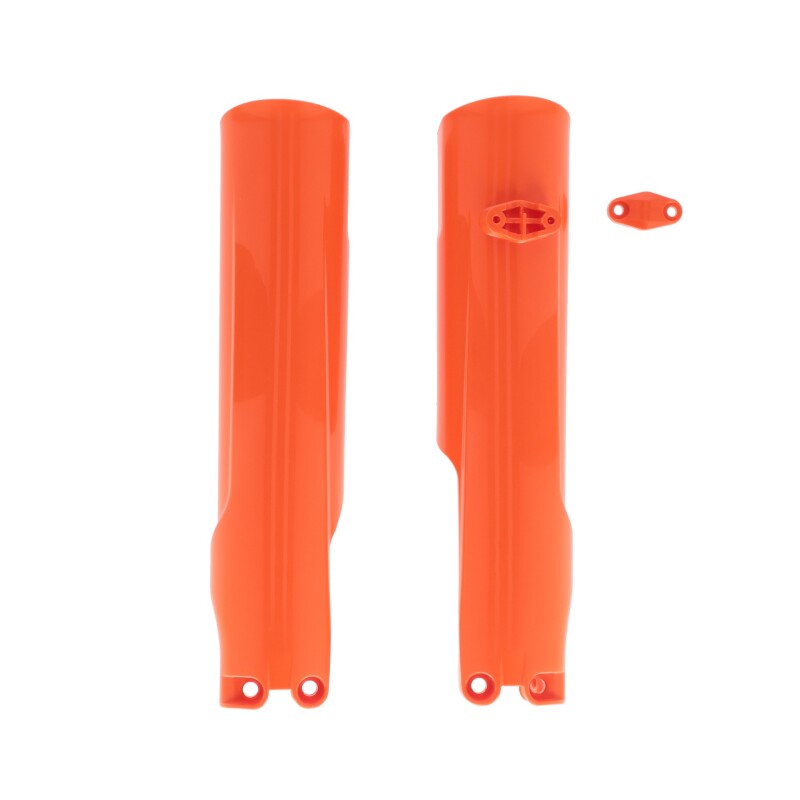 Cycra 24+ KTM EXC-F/XCF-W/XC-W/ 23+ KTM SX/SXF/XC/XCF Fork Guards - Orange - 1CYC-6911-22