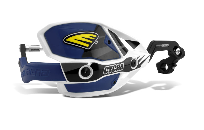 Cycra CRM Ultra 7/8 in. Clamp w/White Shield/Husky Blue Cover - 1CYC-7407-89X