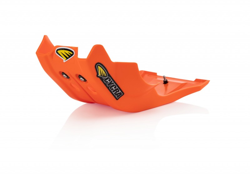 Cycra Full Armor Skid Plate - Orange - 1CYC-6246-22