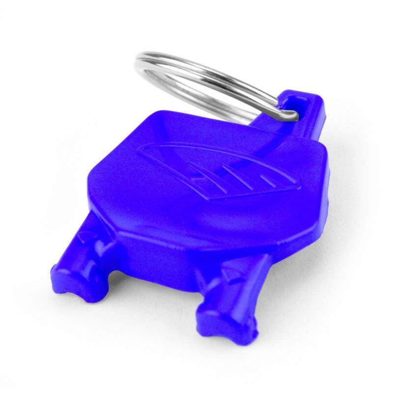 Cycra Key Ring with Number Plate - Blue - 1CYC-0002-62