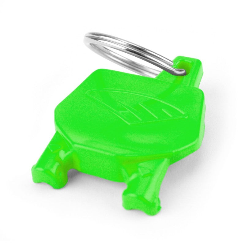 Cycra Key Ring with Number Plate - Green - 1CYC-0002-72