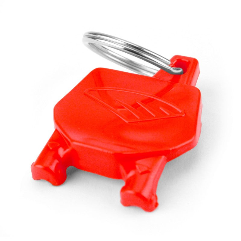Cycra Key Ring with Number Plate - Red - 1CYC-0002-32