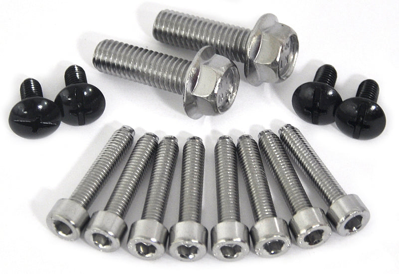 Cycra Replacement Hardware Series 1 - Black/Silver - 1CYC-1006-02