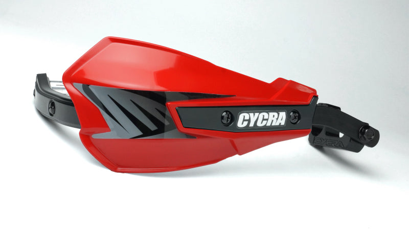 Cycra Vortex Hand Guard/w Universal U-Clamps - GG Red - 1CYC-7801-34