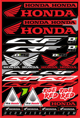 D-COR Decal Sheet - 40-10-100