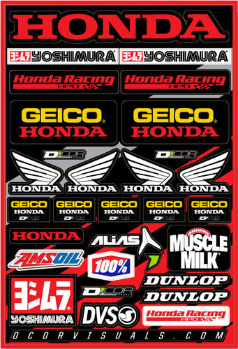 D-COR Decal Sheet - 40-10-114