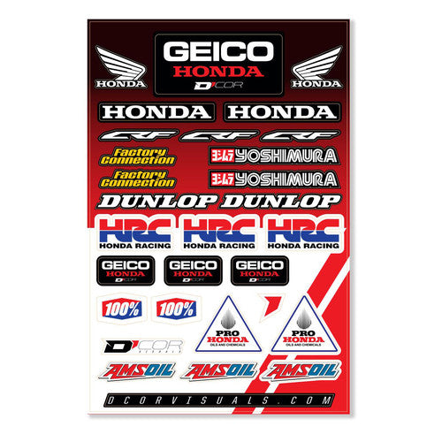 D-COR Decal Sheet - 40-10-115