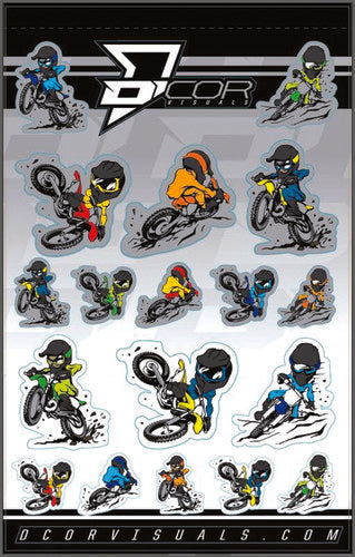 D-COR Decal Sheet - 40-90-115