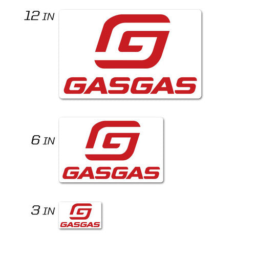 D-COR GasGas Decal Sheet - 40-65-108
