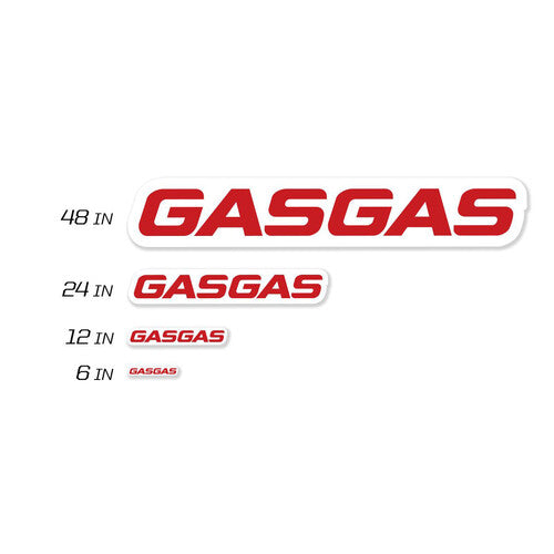 D-COR GasGas Decal Sheet - 40-65-124