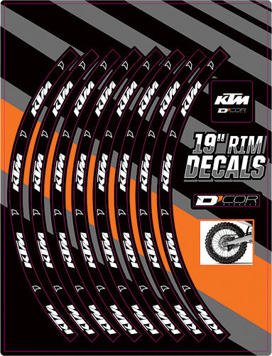 D-COR Rim Decals - 40-80-203
