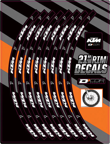 D-COR Rim Decals - 40-80-204