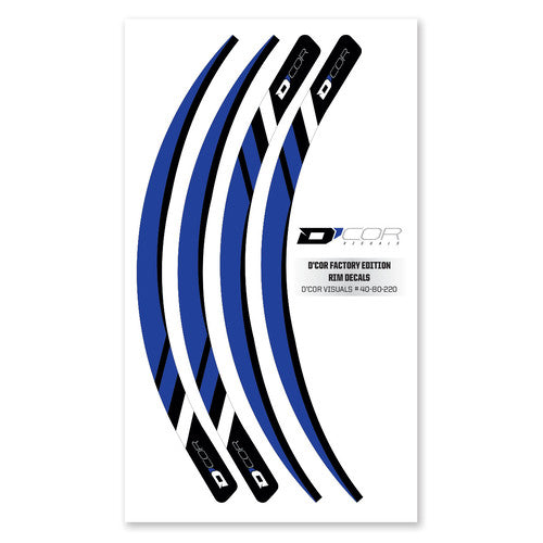D-COR Rim Decals - 40-80-220