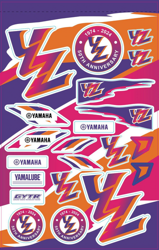 D-COR Yamaha Decal Sheet - 40-50-103