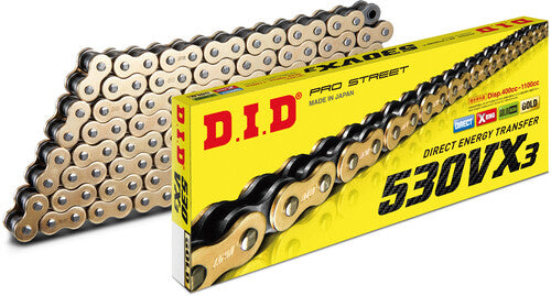 D.I.D 530VX3 Racing Chain - 530VX3G140ZB