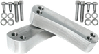 KLOCK WERKS Tire Hugger Front Fender Mounting Block - Hugger Front Fender Mounting Blocks / For 21" Wheels / Chrome 1410-0045
