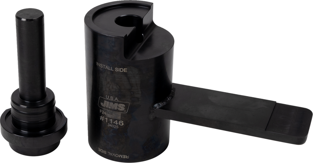 JIMS Twin Cam "B" Motor Crankshaft Bearing Tool - Bearing Tool / Cam Side/Crankshaft / Installer/Remover / Twin Cam DS196316