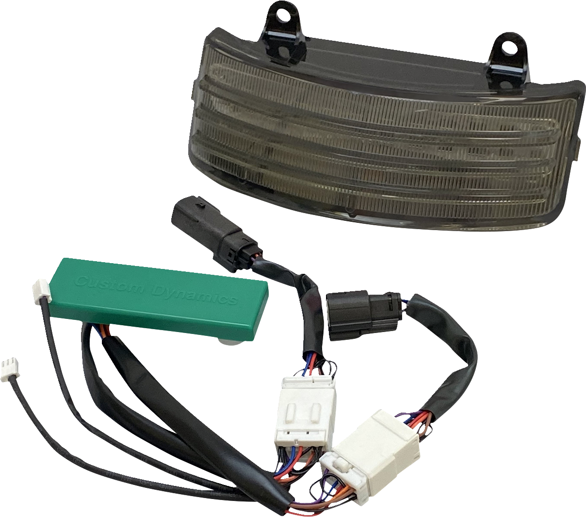 CUSTOM DYNAMICS Tribar Taillight - '10-'13 / Smoke 2040-2260