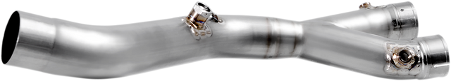 AKRAPOVIC Link Pipe - Titanium L-Y10SO17 - Yamaha R1 2015-2026