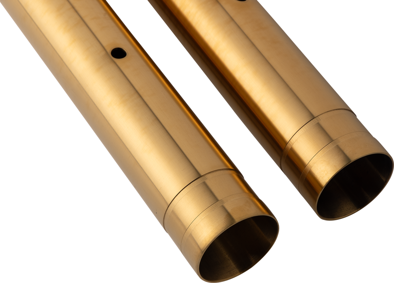 CUSTOM CYCLE ENGINEERING Fork Tubes - 47 mm / 21.18" / Gold 0404-0689