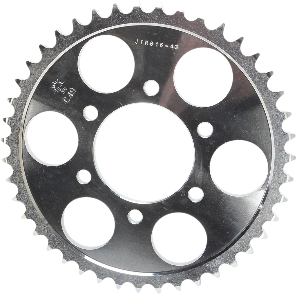 JT SPROCKETS Steel Rear Sprocket - Sprocket / Rear / Suzuki / 43 Tooth JTR816-43