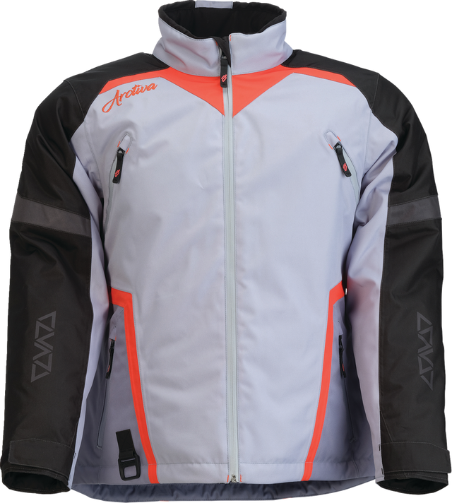 ARCTIVA Women's Pivot 8 Insulated Jacket - Gray/Coral / 2XL 3121-0863