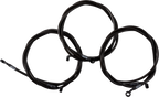 LA CHOPPERS Brake Line Kit - Brake Line / Midnight 1741-6511