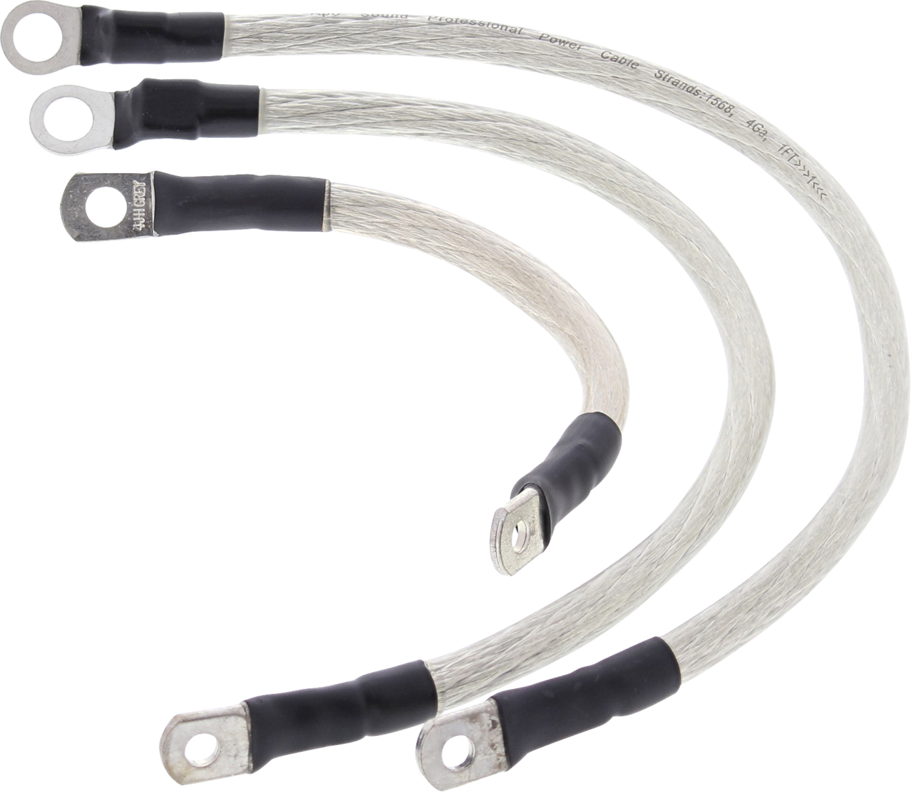 ALL BALLS Battery Cable Kit - Clear 2113-0995