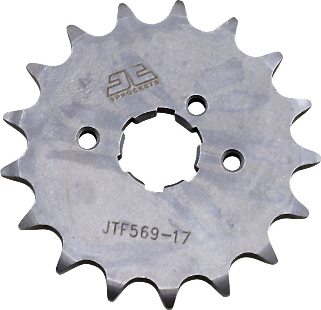 JT SPROCKETS Front Sprocket - Counter Shaft Sprocket / 17-Tooth JTF569-17