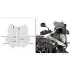 GIVI D3112B Specific Screen Smoked for Suzuki DL650 V-Strom