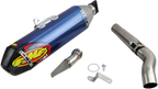 FMF Racing Kawasaki KX450F / KX450X 2024-2026 Factory 4.1 RCT Stainless SL (Slip-On) w/ Carbon End Cap 042403