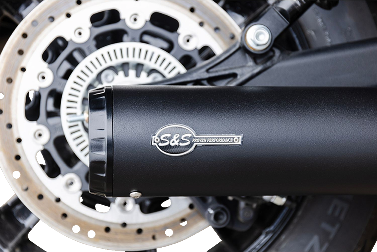 2-into-1 Grand National Exhaust System - Black - Race Only