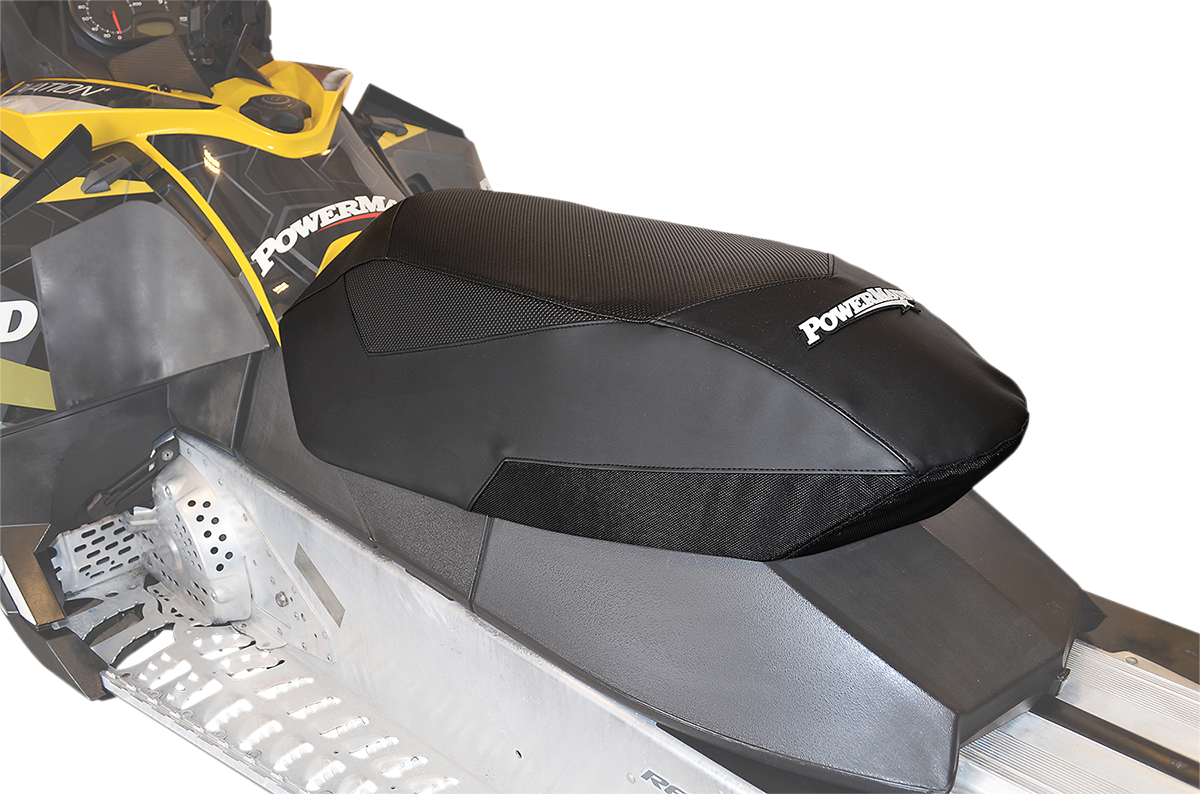 POWERMADD 1.5" Ergonomic Seat Riser Kit - High Rise Seat Cover / 1.5" / Black / Ski-Doo 0821-2560