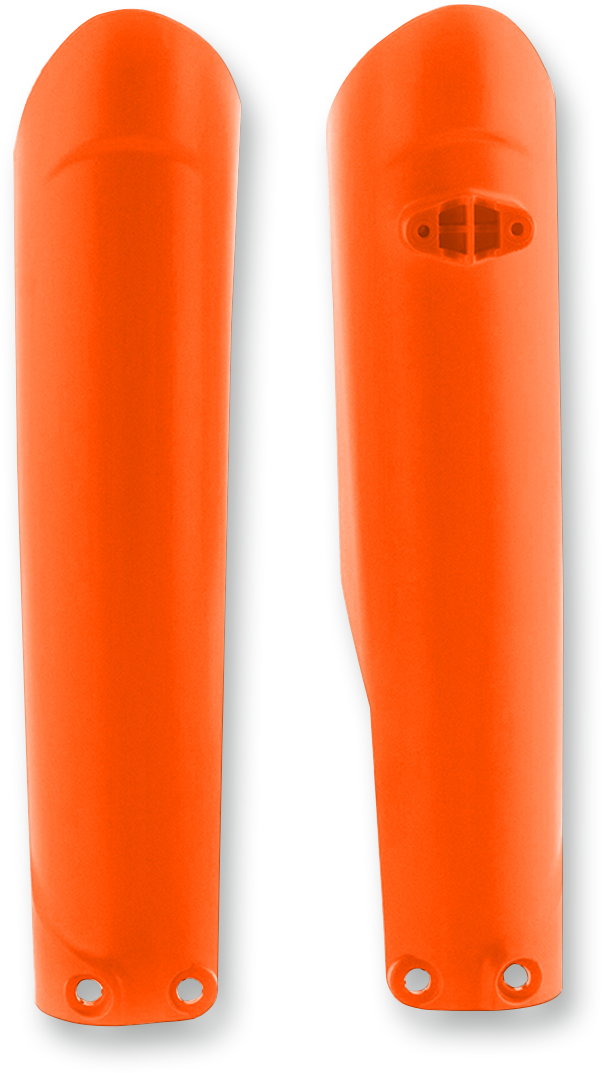 ACERBIS Lower Fork Covers for Inverted Forks - '16 Orange 0412-0329