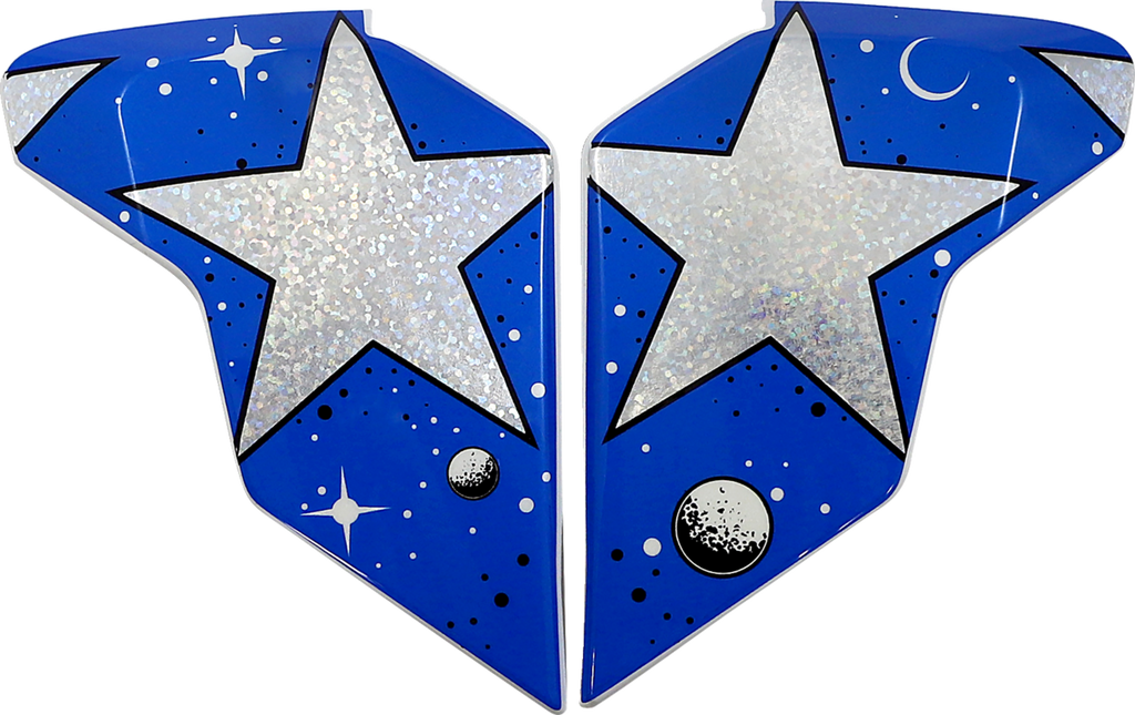 ICON Airflite™ Helmet Side Plates — SF - Airflite™ Side Plates / SF / Glory 0133-1357