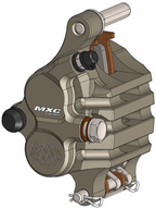 MOTO-MASTER MXC Brake Caliper - MXC Caliper / Front 1701-0699