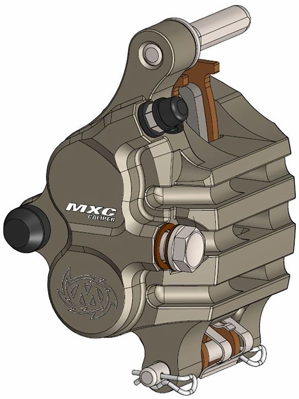MOTO-MASTER MXC Brake Caliper - MXC Caliper / Front 1701-0699