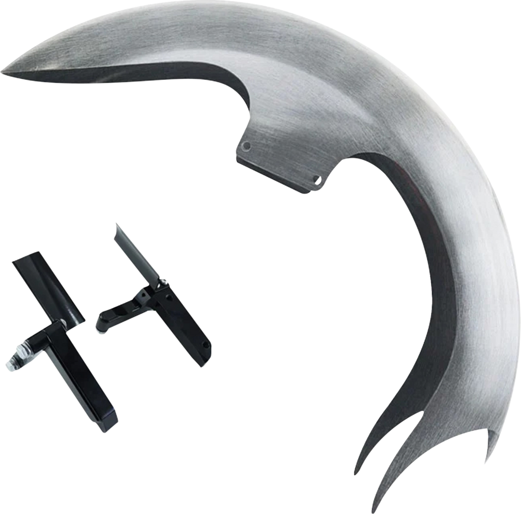 PAUL YAFFE BAGGER NATION Super-Lite Front Fender Kit With Inverted Fork Adapters