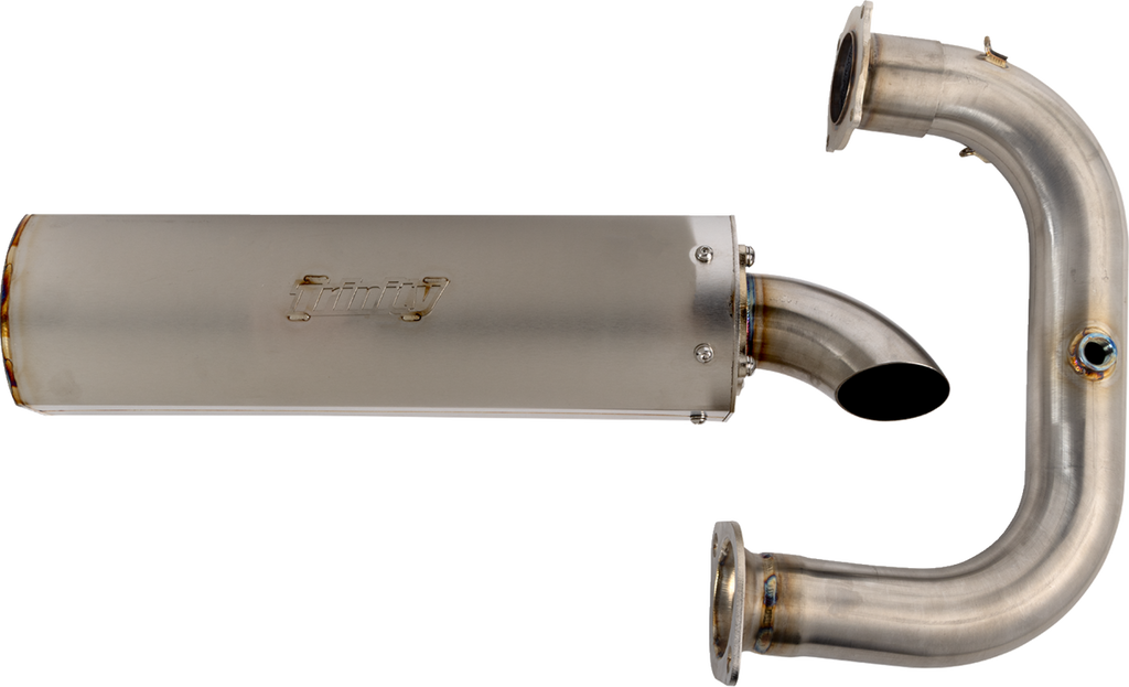 TRINITY RACING Slip-On Muffler - Stainless Steel / Talon 1000R/X 1831-1089