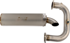 TRINITY RACING Slip-On Muffler - Stainless Steel / Talon 1000R/X 1831-1089