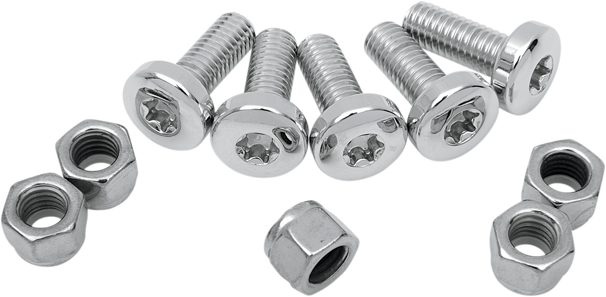 COLONY Mounting Hardware Kit with Nuts - Brake Rotor / Torx/Button-Head / 7/8" DS-189701
