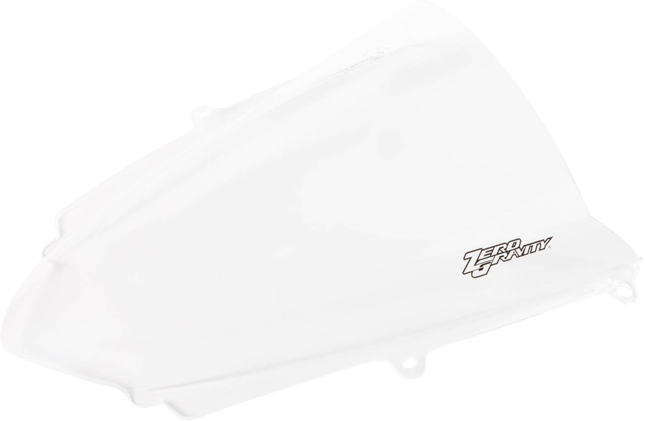 ZERO GRAVITY Double Bubble Windscreen - Clear
