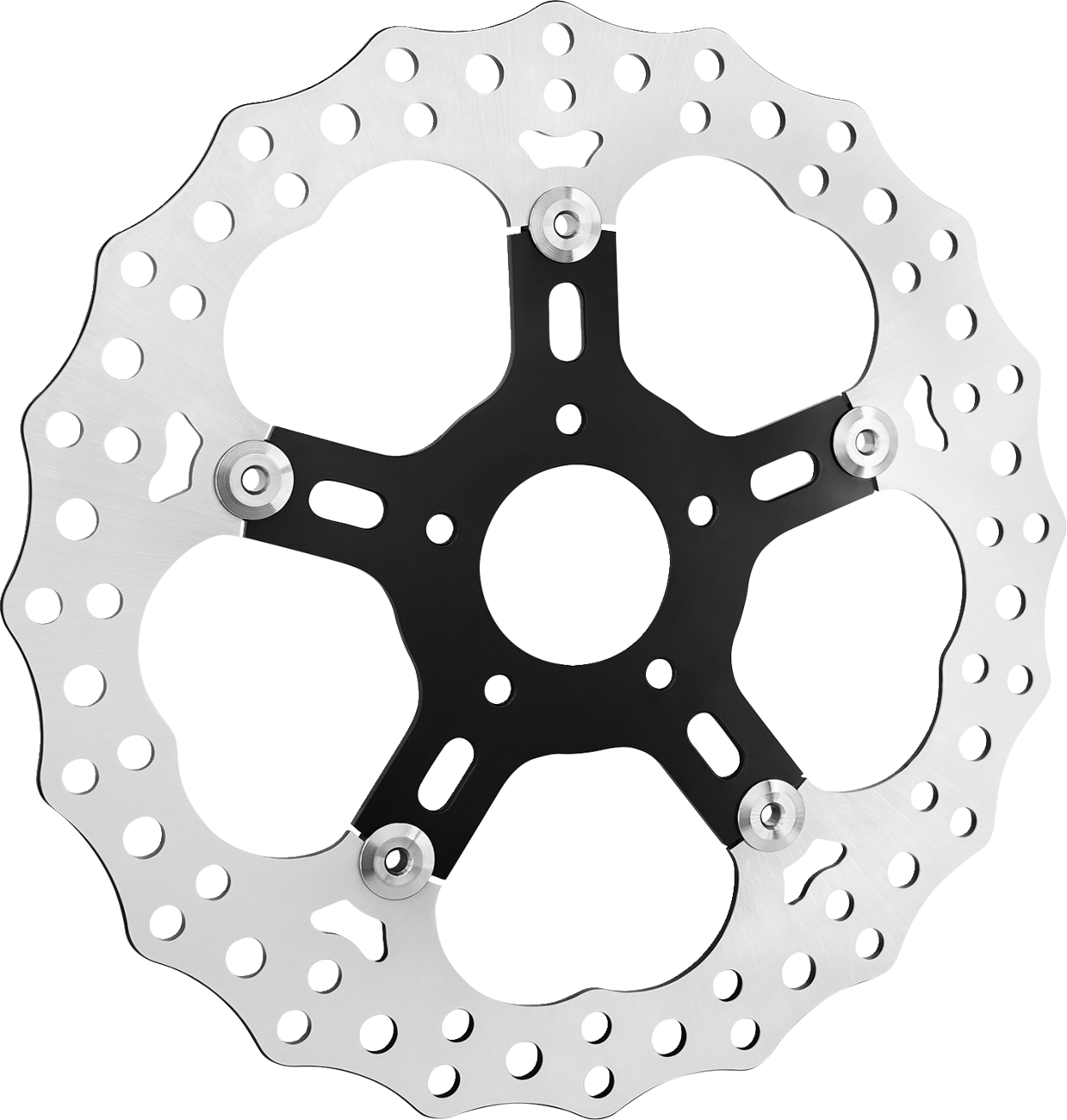 ARLEN NESS Jagged Rear Brake Rotor - 12-19/32" / Stainless Steel 1710-4754