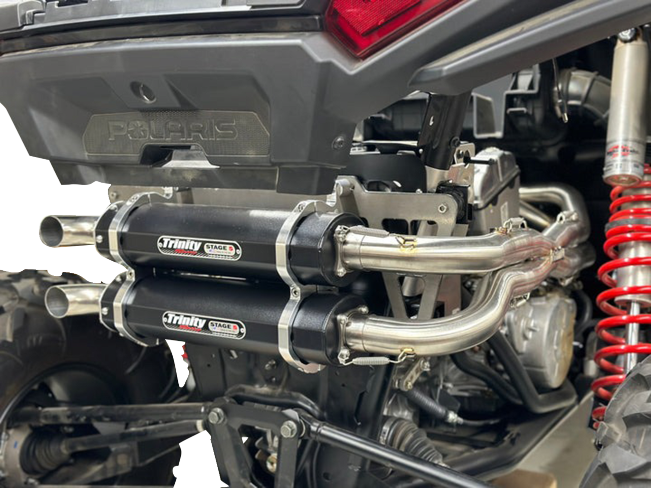 TRINITY RACING Full Dual Exhaust System