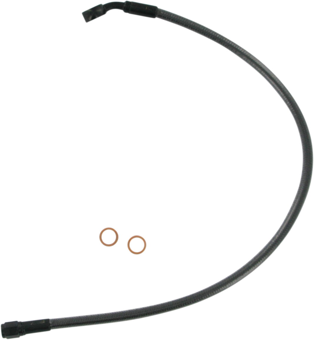 MAGNUM SHIELDING Designer Series Braided Non-ABS Front Brake Line Kit