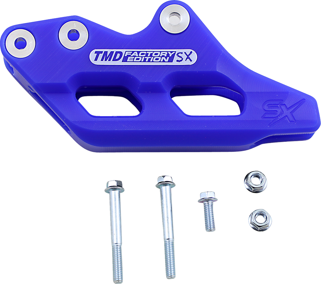 T.M. DESIGNWORKS Chain Guide - Blue / Yamaha 1231-1224