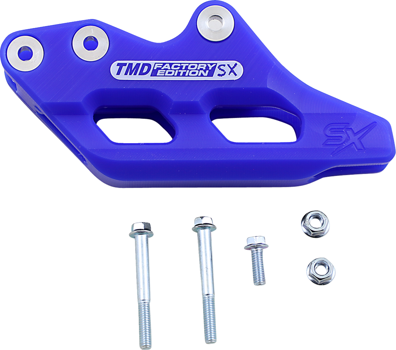 T.M. DESIGNWORKS Chain Guide - Blue / Yamaha 1231-1224