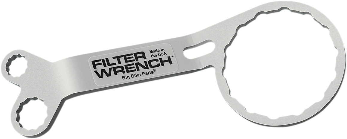 SHOW CHROME Filter Wrench - Wrench / Oil Filter / 2-1/2" 3801-0357