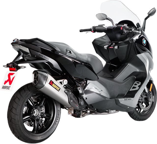 Akrapovic Titanium Slip-On Line Scooter Muffler S-B6SO7-HZAAT - BMW C 650 Sport 2016-2020