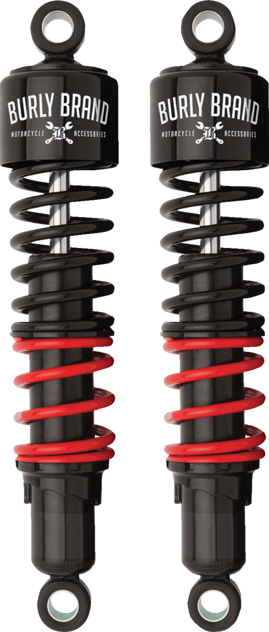 BURLY BRAND Stiletto Shock - 13" / Black/Red 1310-2496